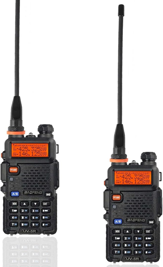 BAOFENG UV-5R Ham Radio Handheld Walkie Talkie Long Range High Gain Antenna(2 Pack)