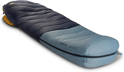 Kelty Supernova Down Sleeping Bag, Compact + Lightweight, Roomy Shape for All Body Types and Sleep Positions, Recycled Shell Fabrics