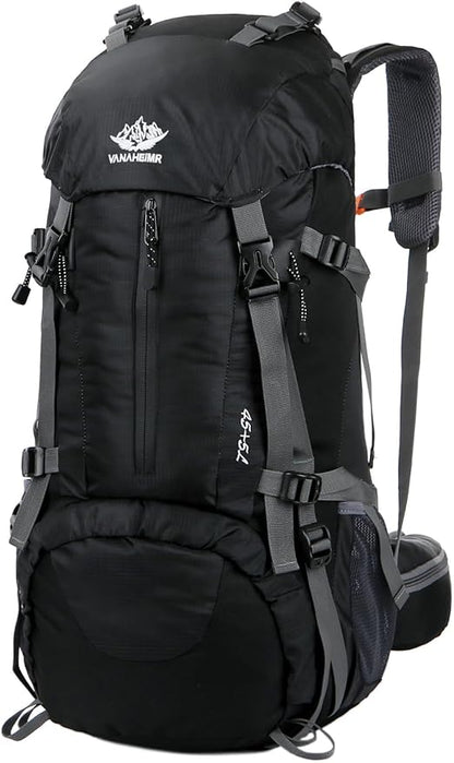 50L Hiking Backpack Men Camping Backpack with rain cover 45l+5l Lightweight Backpacking Backpack Travel Backpack
