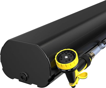 8 Gallon Pressurized Water Tank Camping Shower Road Shower Compatible for Off-Road Vehicles Pick-ups Trucks SUV Water Storage and Outdoors Activities