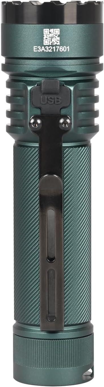 ACEBEAM E75 3000 High Lumens Flashlight with Magnetic Base, Super Bright LED Flashlight Rechargeable, IPX8 Water-Resistant Tactical EDC Flash Light, 26 Days Super Long Lasting for Camping,Everyday Use