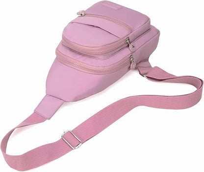 Small Sling Backpack Crossbody Sling Bag, Chest Bag Daypack Fanny Pack Cross Body Bag for Outdoors Hiking Traveling