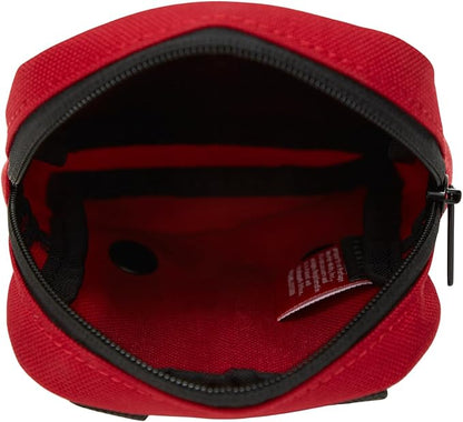 Manhattan Portage Trek Zipper Pouch - Stylish And Functional Travel Organizer 1000D Cordura And Water Resistant (Red)