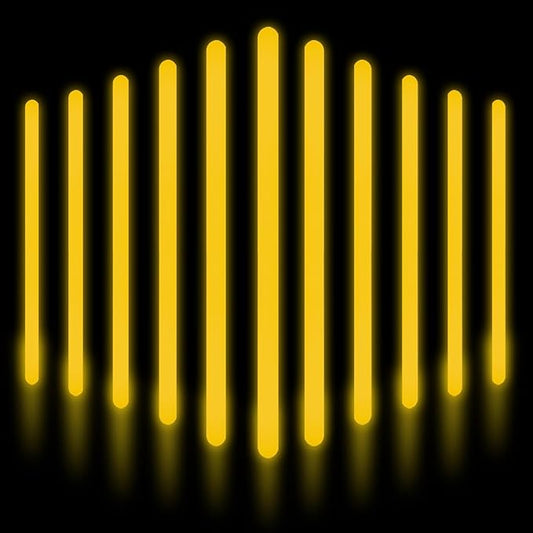 12 PCS 14 Inch Industry Grade Glow Sticks Bulk Emergency Jumbo Light Sticks Glow in The Dark Bright Large Glow Sticks for Camping,Hiking,Hurricane, Earthquake, Survival Kit Accessories