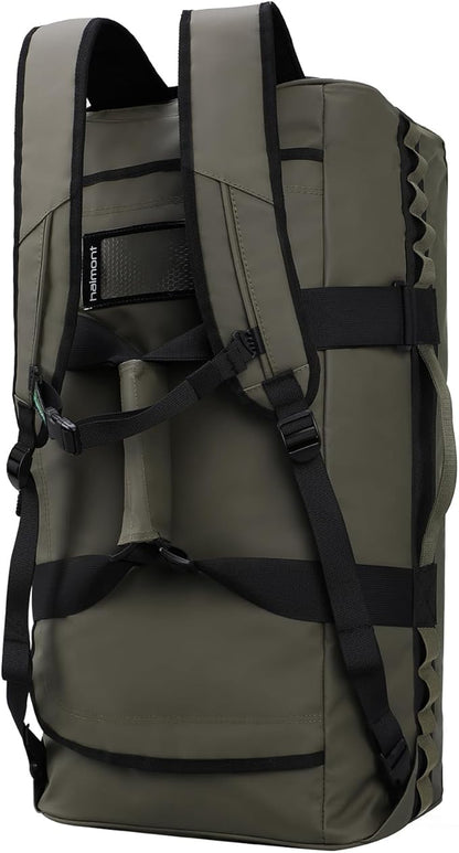Haimont Large Duffle Bag for Men Women, Convertible Duffel Backpack, Heavy Duty Back Pack for Travel, Outdoor, Camping Hiking, Army Green 90L