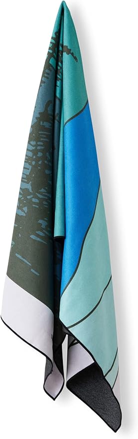 Nomadix Original Towel - Perfect for Beach, Pool, Travel, Camping, Yoga - Made with Recycled Materials - Super Absorbent - Sand Resistant