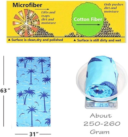 HAOKUN Microfiber Sand Free Beach Towel Blanket-Quick Fast Dry Super Absorbent Lightweight Thin Towel for Travel Pool Swimming Bath Camping Yoga Gym Sport Idea (Butterfly)