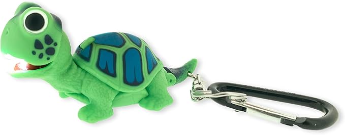 Big Discoveries WildLight Animal Carabiner Flashlight - Fun Mini Keychain Flash Lights for Kids, Nurses, Camping