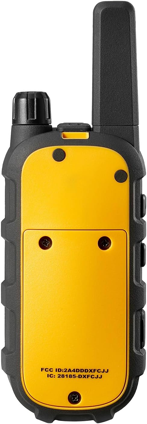 DEWALT DXFRS300 1 Watt Heavy Duty Walkie Talkies with Headsets - Waterproof, Shock Resistant, Long Range & Rechargeable Two-Way Radio with VOX (4 Pack) (2DXFRS300-SV1)