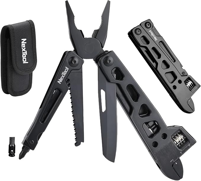 Multi-Function Tool, 11 In 1 Multi-Function Wrench Folding Tool, Pocket Multi-Function Pliers, Durable Stainless Steel Outdoor Tool, Suitable For Outdoor And Camping