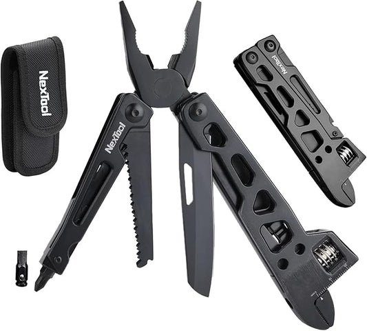 Multi-Function Tool, 11 In 1 Multi-Function Wrench Folding Tool, Pocket Multi-Function Pliers, Durable Stainless Steel Outdoor Tool, Suitable For Outdoor And Camping