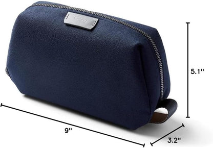 Bellroy Toiletry Kit (Unisex Toiletry Bag, Zipper Closure, Water-Resistant Lining, Toothbrush Sleeve with Magnetic Closure, Internal Mesh Pocket Organization) -Bronze