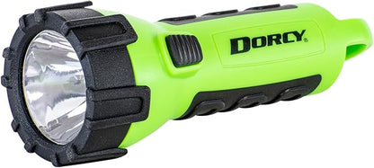 Dorcy 150 Lumen Floating Water Resistant LED Flashlight with Carabineer Clip Bundle - Blue (41-2514) and Neon Green (41-2513)