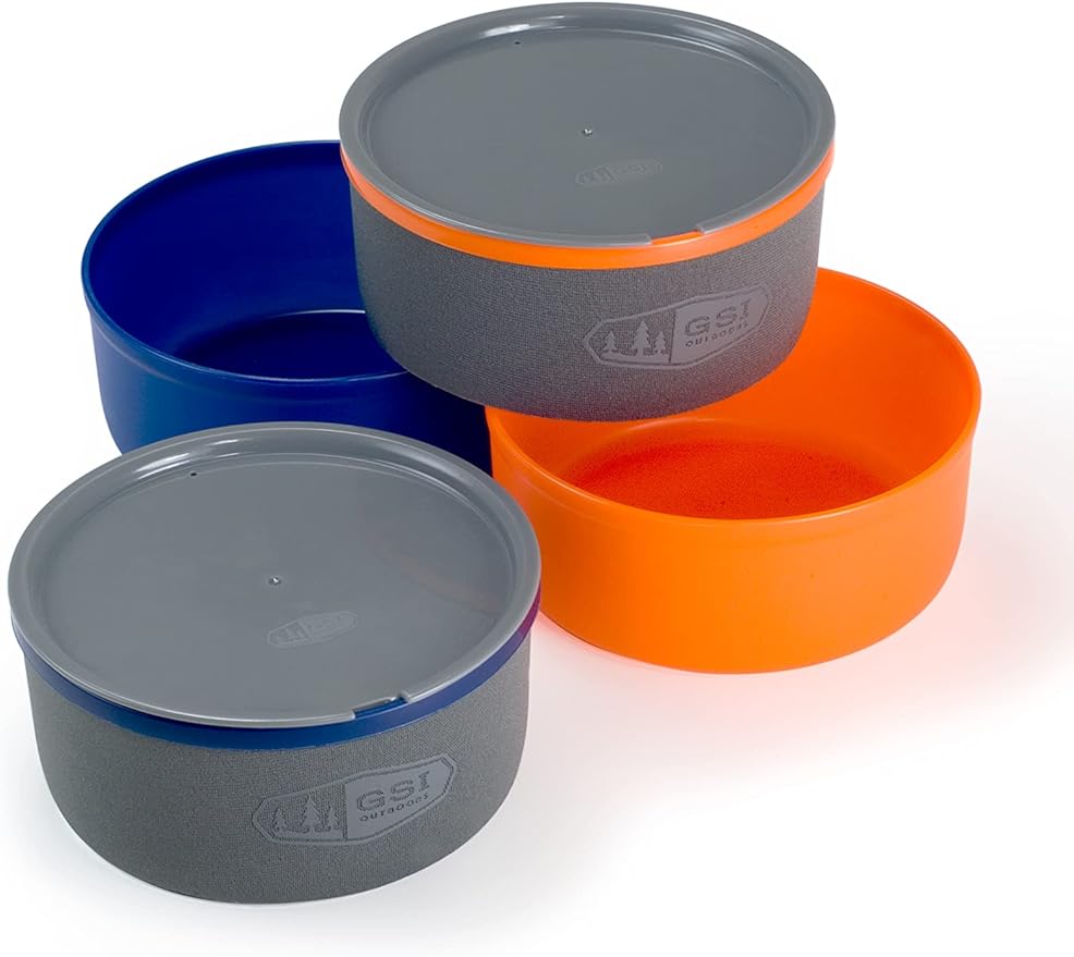GSI Outdoors Ultralight Nesting Bowl and Mug for Camping, Travel, Backpacking, Picnics & BBQ’s