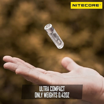 Nitecore Tiki 300 Lumen Keychain Flashlight USB-C Rechargeable EDC Tag