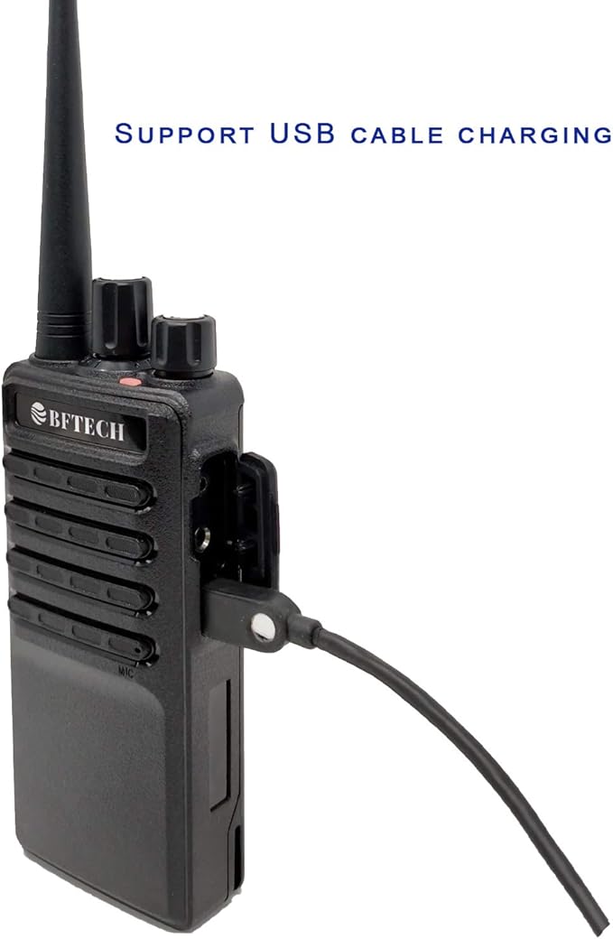 BFTECH BF-V8S Two Way Radios Long Range Walkie Talkie Handheld Radio with Earpiece IC Certified:25769-BFV8S(Pack of 2)