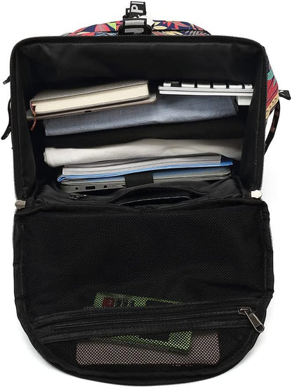 Floral Gym Duffle Bag Backpack 4 ways for Women Waterproof with Shoes Compartment for travel Sport Hiking laptop Lightweight, Kalesi
