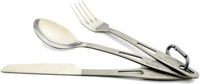 TOAKS Titanium 3-Piece Cutlery Set
