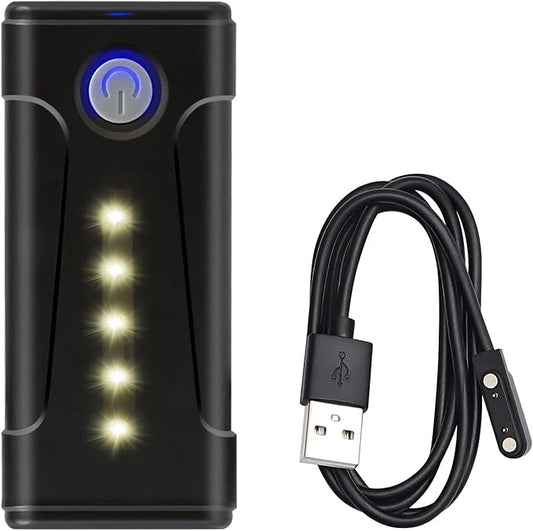 Portable Camping Shower Battery, 7.4V 2200mAH Portable Rechargeable Battery, Waterproof Design, Camping Shower Battery with Charge Cable, Compatible with CS01 Camping Shower