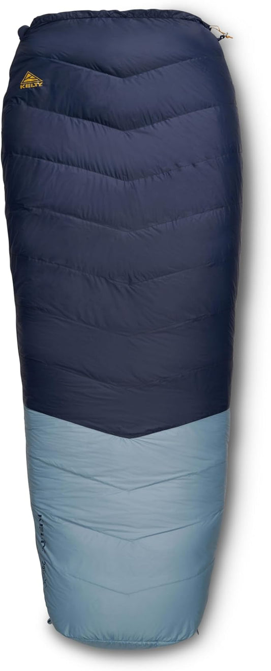 Kelty Supernova Down Sleeping Bag, Compact + Lightweight, Roomy Shape for All Body Types and Sleep Positions, Recycled Shell Fabrics