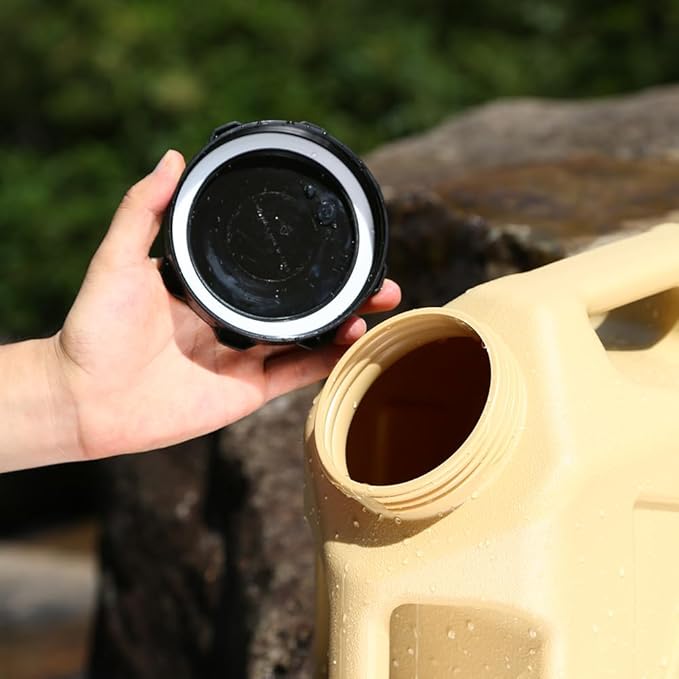 Water Container with Spigot - 2.6Gallon/3.2Gallon Water Jug Portable Camping Water Tank BPA Free - Emergency Water Storage for Camp Outdoor Hiking