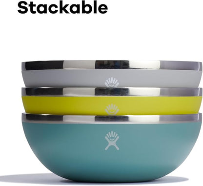 Hydro Flask Outdoor Kitchen Bowl - Stainless Steel Dinnerware Reusable Camping Gear Mess Kit - Dishwasher Safe, BPA-Free, Non-Toxic