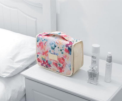 Mossio Hanging Toiletry Bag - Large Cosmetic Makeup Travel Organizer for Men & Women with Sturdy Hook