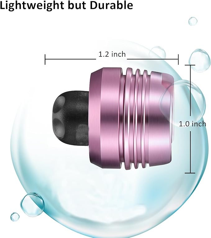 Rechargeable Headlights for Croc 2pcs,Flashlights Attachment for Crocs, LED Shoes Light with 3 Light Modes for Dog Walking, Camping, Running, Suitable for Adults Kids, Pink