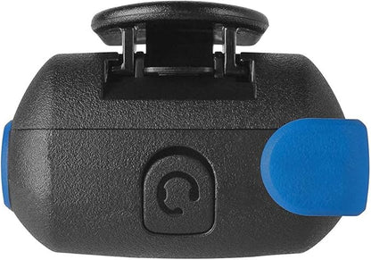 Motorola Solutions, Portable FRS, T270, Talkabout, Two-Way Radios, Rechargeable, 22 Channel, 25 Mile, Black W/Blue, 2 Pack