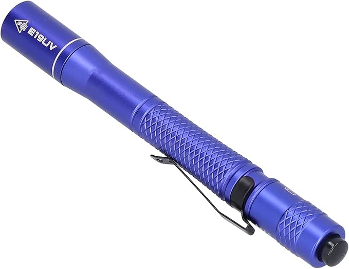 Ultraviolet Blacklight, 365nm Ultraviolet Blacklight LED Handheld UV Flashlight Black Light Penlight E19UV US Type Camping Products