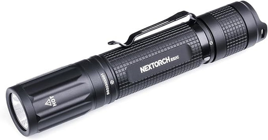 NEXTORCH E52C Rechargeable Flashlight High Lumen, 3000 Lumen Tactical Flashlight with 3 Mode & Strobe for Outdoor Hiking, Daily Overhaul, Camping, Proximity Finding, Urban Commuting, Emergency Defense