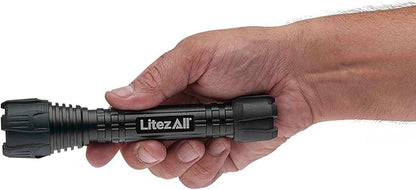LitezAll 24921-6/12 Nearly Invincible 300 Lumen Tactical Flashlight