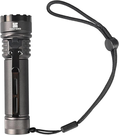 ACEBEAM E75 3000 High Lumens Flashlight with Magnetic Base, Super Bright LED Flashlight Rechargeable, IPX8 Water-Resistant Tactical EDC Flash Light, 26 Days Super Long Lasting for Camping,Everyday Use