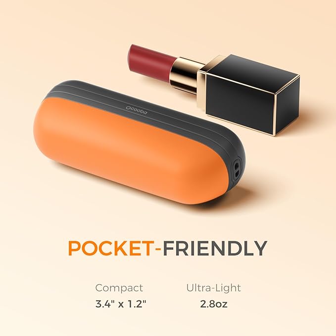 OCOOPA 2 in 1 Magnetic Rechargeable Hand Warmers, UT2s Mini Electric Handwarmers 2 Pack, Split USB-C, Reusable Portable Pocket Heater, Raynauds, Golf, Tech Gifts for Women Men