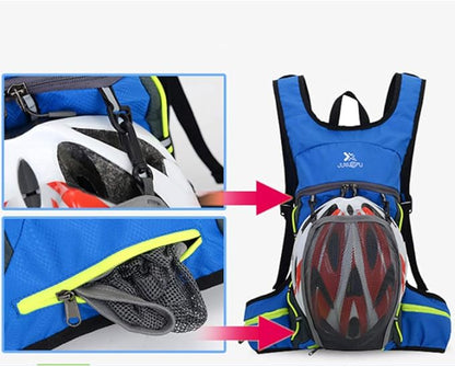Croogo Hydration Backpack with 2L Water Bladder Mountain Bike Rucksack Waterproof Hydration Pack Backpack for Cycling Running