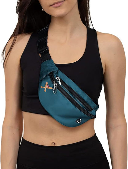 Fanny Pack for Men Women, Waterproof Sports Waist Bag Pack, Belt Bag for Travel Hiking Running
