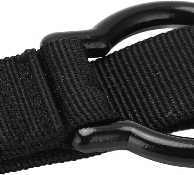 Flashlight Holder Nylon Flashlight Metal Ring Support Detachable Outdoor Torch Ring Holder Be Connected to the Vest All Molle Systems and Belts to Use for Camping