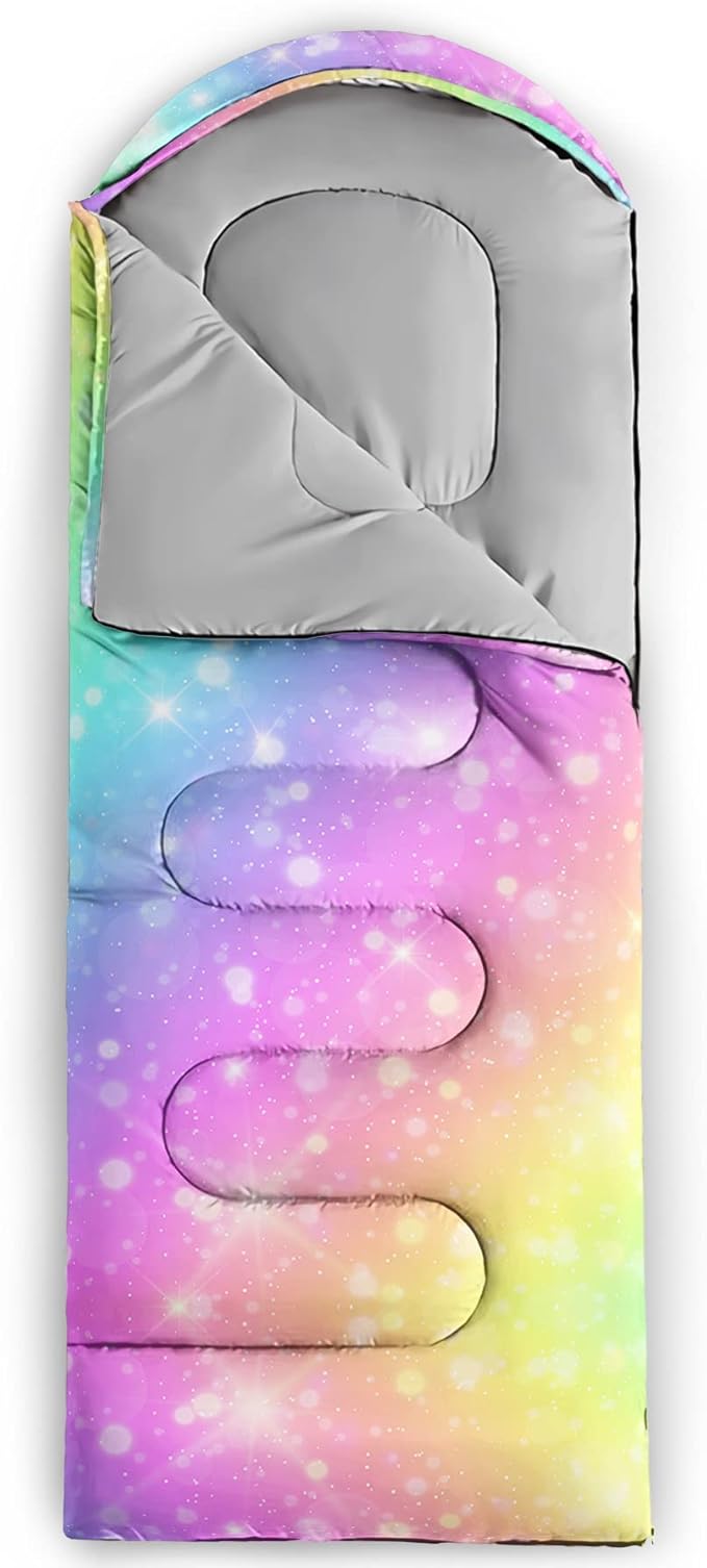 Camping Sleeping Bags,3 Season Warm & Cool Weather,Lightweight,Waterproof Sleeping Bags for Adults & Kids,Traveling,and Outdoors,Camping Gear Equipment