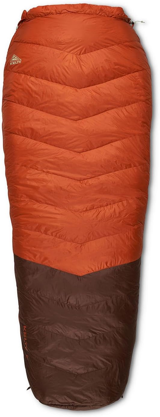 Kelty Supernova Down Sleeping Bag, Compact + Lightweight, Roomy Shape for All Body Types and Sleep Positions, Recycled Shell Fabrics