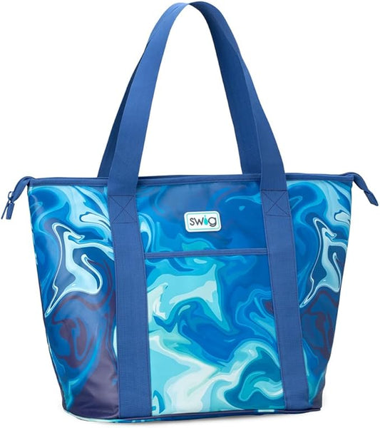 Swig Life Zippi Cooler, Insulated Cooler Bag, Collapsible Soft Bag with Zipper, Large & Insulated, Waterproof for Drinks, BPA Free Food Safe