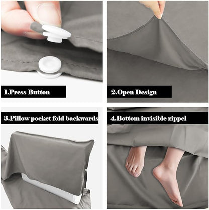 Sleeping Bag Liner,Travel Sheet & Adult Sleep Sack, Camping Sheets Travel Sleep Sack for Backpacking,Hotels & Hostels -Lightweight Single &Double Travel Sheet Camping Sheets