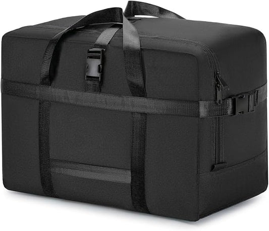 Extra Large Storage Bags Duffle Bags Tote for Moving, Storage, Camping and Travel (Black, 118L)