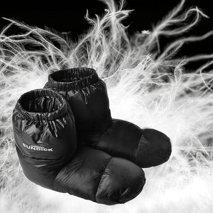 Lixada Outdoors Camping Slippers Warm Socks for Sleeping Bag Indoors Warm Boots Men Women Winter Duck Down Booties Slipper Boots