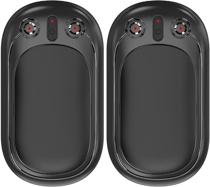Hand Warmers Rechargeable, SECHKISS 2-Pack 5000mAh Reusable Portable Hand Warmer, 2 in 1 Electric Pocket Warmer Great for Outdoor, Hunting, Golf, Camping, Warm Gifts for Women Men…
