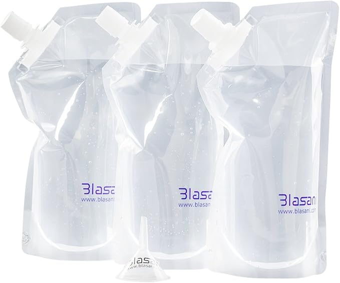 Concealable Cruise Ship Rum Sneak Flask Kit Set (3x32oz)