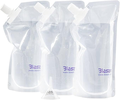 Concealable Cruise Ship Rum Sneak Flask Kit Set (3x32oz)