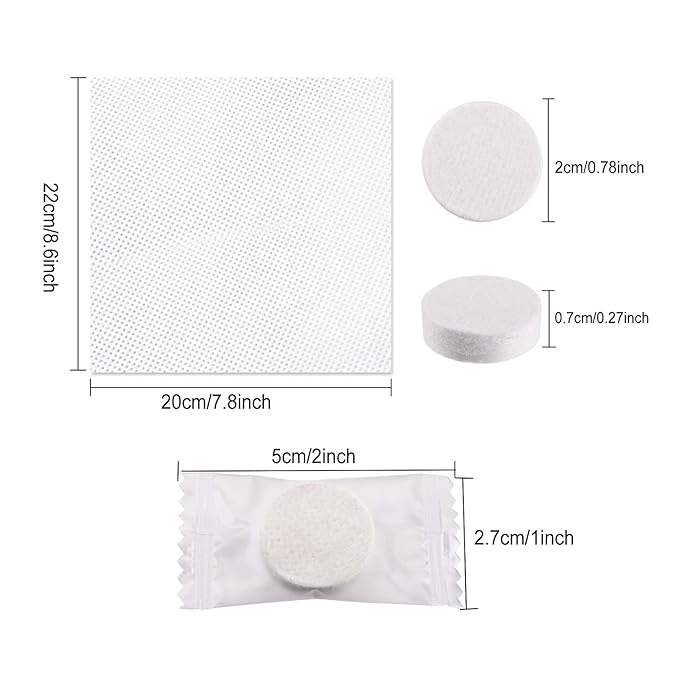 200Pcs Compressed Washcloth Towels, Disposable Towel Coin Tissues Camping Wipes Toilet Paper Tablets Portable Towels for for Travel, Camping, Hiking, Sport, Toilet, Hand Wipes