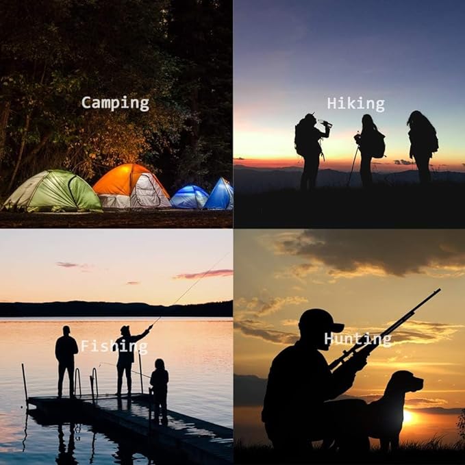Military Grade High Lumen Flashlight Tactical LED Torch Flash Light Zoomable with 5 Light Modes，2-Pack