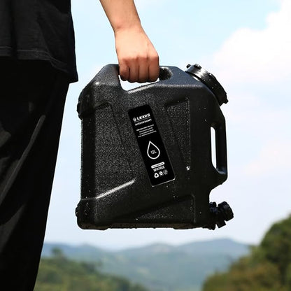 Water Container with Spigot - 2.6Gallon/3.2Gallon Water Jug Portable Camping Water Tank BPA Free - Emergency Water Storage for Camp Outdoor Hiking