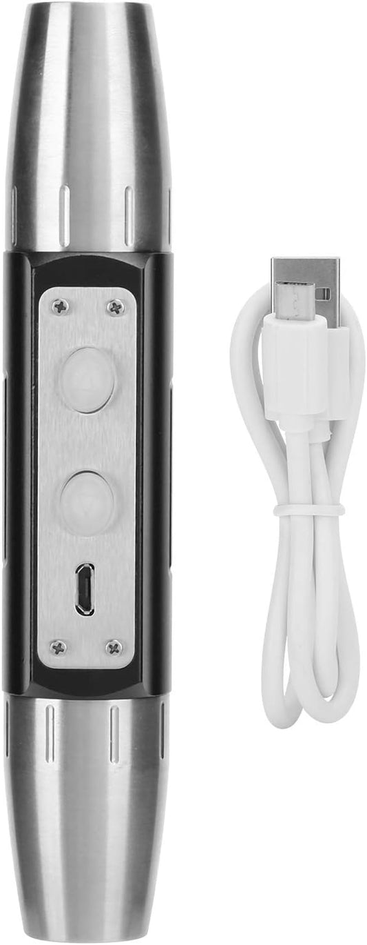 Jade Appraisal Flashlight, DX4 USB Rechargeable Jade Appraisal Light Detector Lamp 4 Lights Expert Jade UV Torch for Jewelry Appraisal , Currency Checking